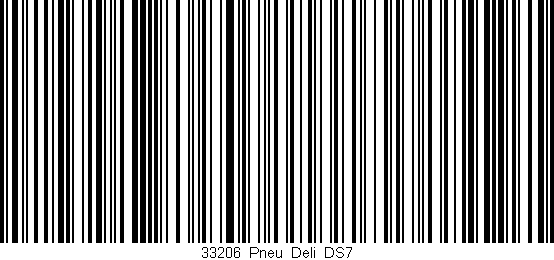 Código de barras (EAN, GTIN, SKU, ISBN): '33206_Pneu_Deli_DS7'