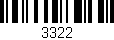 Código de barras (EAN, GTIN, SKU, ISBN): '3322'