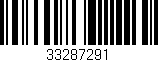 Código de barras (EAN, GTIN, SKU, ISBN): '33287291'