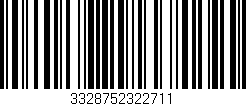 Código de barras (EAN, GTIN, SKU, ISBN): '3328752322711'