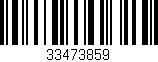 Código de barras (EAN, GTIN, SKU, ISBN): '33473859'