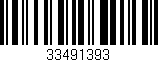 Código de barras (EAN, GTIN, SKU, ISBN): '33491393'