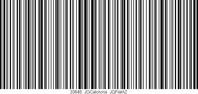 Código de barras (EAN, GTIN, SKU, ISBN): '33646_JGCalotona_JGFiatAZ'