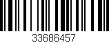 Código de barras (EAN, GTIN, SKU, ISBN): '33686457'