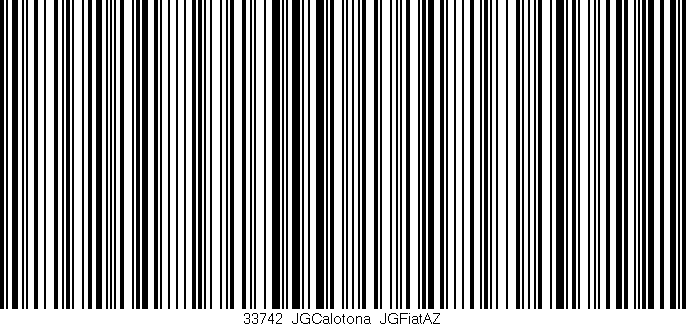 Código de barras (EAN, GTIN, SKU, ISBN): '33742_JGCalotona_JGFiatAZ'