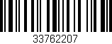 Código de barras (EAN, GTIN, SKU, ISBN): '33762207'