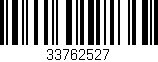 Código de barras (EAN, GTIN, SKU, ISBN): '33762527'