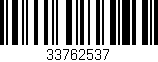 Código de barras (EAN, GTIN, SKU, ISBN): '33762537'