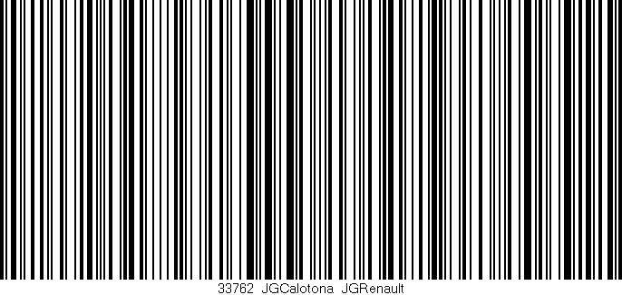 Código de barras (EAN, GTIN, SKU, ISBN): '33762_JGCalotona_JGRenault'