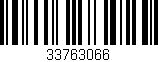 Código de barras (EAN, GTIN, SKU, ISBN): '33763066'