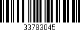 Código de barras (EAN, GTIN, SKU, ISBN): '33783045'