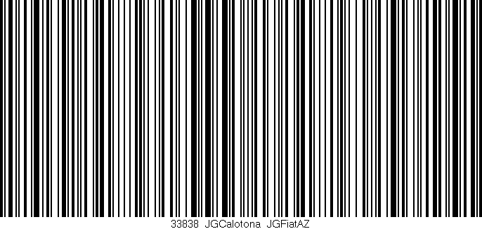 Código de barras (EAN, GTIN, SKU, ISBN): '33838_JGCalotona_JGFiatAZ'