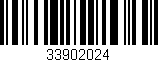 Código de barras (EAN, GTIN, SKU, ISBN): '33902024'