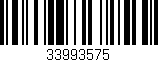 Código de barras (EAN, GTIN, SKU, ISBN): '33993575'