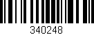 Código de barras (EAN, GTIN, SKU, ISBN): '340248'