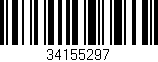 Código de barras (EAN, GTIN, SKU, ISBN): '34155297'