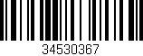 Código de barras (EAN, GTIN, SKU, ISBN): '34530367'