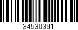 Código de barras (EAN, GTIN, SKU, ISBN): '34530391'