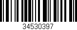 Código de barras (EAN, GTIN, SKU, ISBN): '34530397'