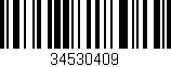 Código de barras (EAN, GTIN, SKU, ISBN): '34530409'