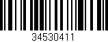 Código de barras (EAN, GTIN, SKU, ISBN): '34530411'