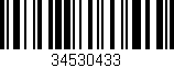 Código de barras (EAN, GTIN, SKU, ISBN): '34530433'