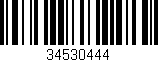 Código de barras (EAN, GTIN, SKU, ISBN): '34530444'