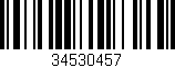 Código de barras (EAN, GTIN, SKU, ISBN): '34530457'