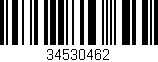 Código de barras (EAN, GTIN, SKU, ISBN): '34530462'