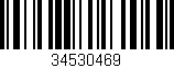 Código de barras (EAN, GTIN, SKU, ISBN): '34530469'