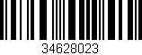 Código de barras (EAN, GTIN, SKU, ISBN): '34628023'