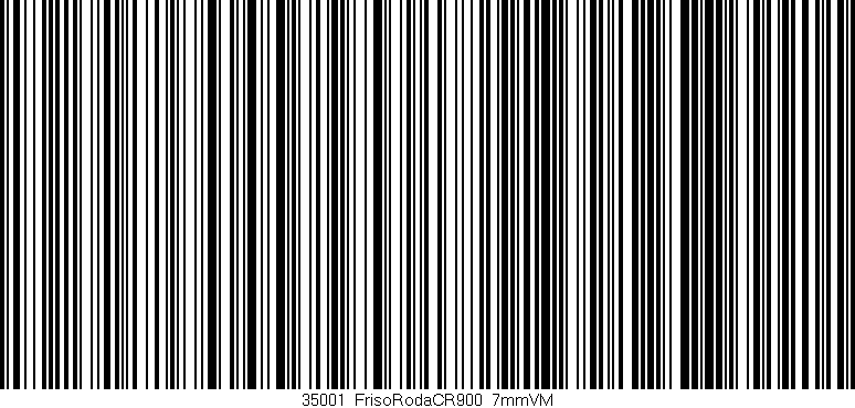 Código de barras (EAN, GTIN, SKU, ISBN): '35001_FrisoRodaCR900_7mmVM'