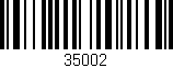 Código de barras (EAN, GTIN, SKU, ISBN): '35002'