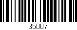 Código de barras (EAN, GTIN, SKU, ISBN): '35007'