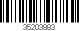 Código de barras (EAN, GTIN, SKU, ISBN): '35203983'