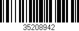 Código de barras (EAN, GTIN, SKU, ISBN): '35208942'