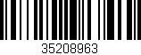 Código de barras (EAN, GTIN, SKU, ISBN): '35208963'