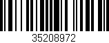 Código de barras (EAN, GTIN, SKU, ISBN): '35208972'