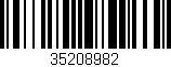 Código de barras (EAN, GTIN, SKU, ISBN): '35208982'