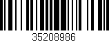 Código de barras (EAN, GTIN, SKU, ISBN): '35208986'
