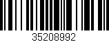 Código de barras (EAN, GTIN, SKU, ISBN): '35208992'