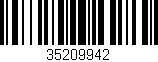 Código de barras (EAN, GTIN, SKU, ISBN): '35209942'