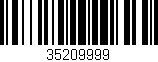 Código de barras (EAN, GTIN, SKU, ISBN): '35209999'