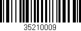 Código de barras (EAN, GTIN, SKU, ISBN): '35210009'