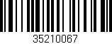 Código de barras (EAN, GTIN, SKU, ISBN): '35210067'
