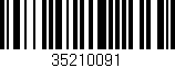 Código de barras (EAN, GTIN, SKU, ISBN): '35210091'