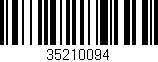 Código de barras (EAN, GTIN, SKU, ISBN): '35210094'