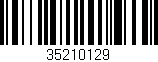 Código de barras (EAN, GTIN, SKU, ISBN): '35210129'