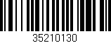Código de barras (EAN, GTIN, SKU, ISBN): '35210130'
