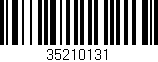 Código de barras (EAN, GTIN, SKU, ISBN): '35210131'